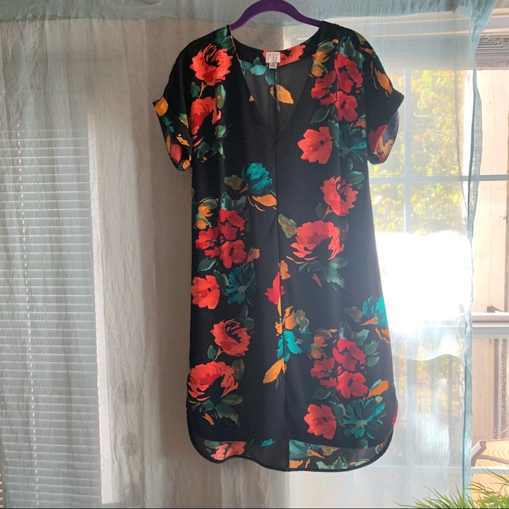 Floral formal dress